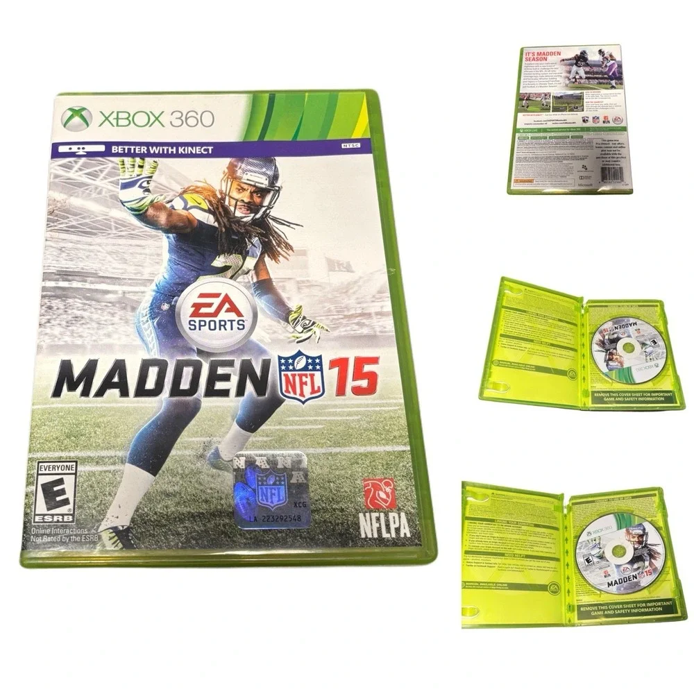 XBOX 360 Video Game Lot, Madden Forza Grand Theft Auto Fallout,‎ See Description
